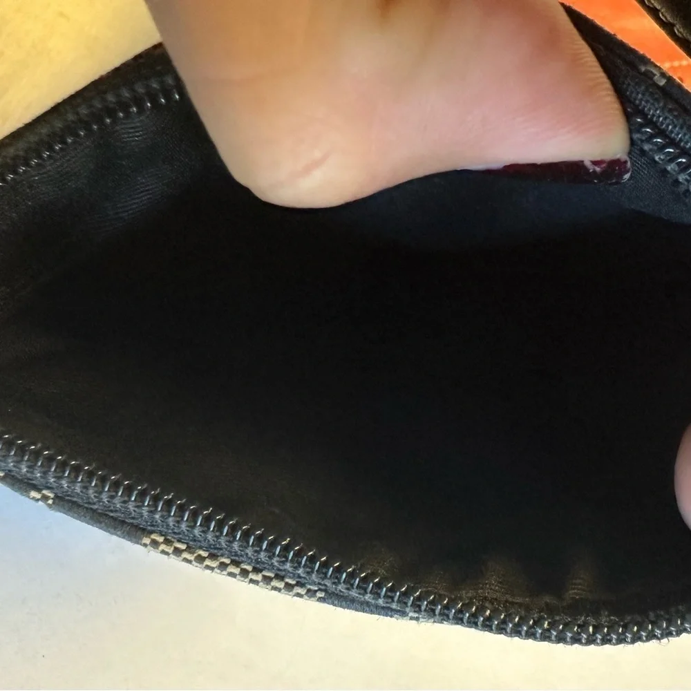 Coach monogram wristlet